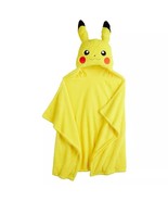 Pokemon Pikachu Children&#39;s Soft, Plush Hooded Blanket Throw , 30&quot; X 50&quot; - $637.91 MXN