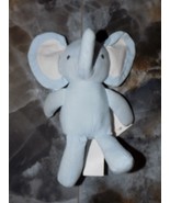 Janie and Jack 2019 Baby Blue  Elephant Plush Stuffed Animal W/Rattle NEW - $25.12 CAD