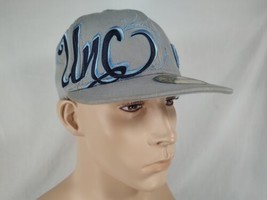 UNC Tarheels Embroidered True Fitted Cap Hat 7 1/4 New Era 59Fifty Chapel Hill - £14.90 GBP