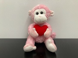 *Mischief*~ 2009 Ty Beanie Baby~ 6&quot; Valentine Monkey~ HTF!!~ NHT~ Used~ - £3.71 GBP