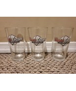 Coors Light The Silver Bullet New Jersey NJ Outline Design State Glass S... - $47.49