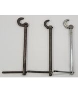 *K) Vintage Mixed Lot of 3 Basin Sink 11" Pipe Wrench - $12.86