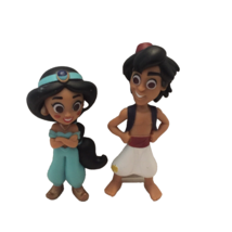 Disney 100 2.5'' Aladdin & 2'' Jasmine Figures - $13.25