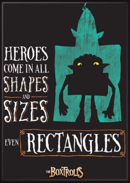 The BoxTrolls Animated Movie Heroes Come In All Sizes Refrigerator Magne... - $3.99