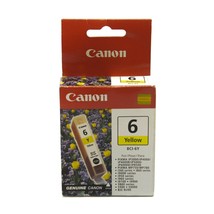 Canon 6 BCI-6Y Yellow Ink Cartridge For Pixma iP8500 iP900D BJC-8200 - £6.28 GBP