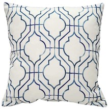 Biltmore Gate Blue Throw Pillow 20x20, Complete with Pillow Insert - £41.48 GBP