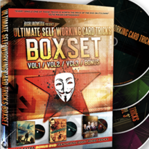 Ultimate Self Working Card Tricks Triple Volume Box Set - DVD - $38.56