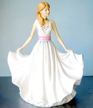 Royal Doulton LAURA Hand Signed Exclusive Figurine HN5588 Pretty Ladies ... - £179.56 GBP