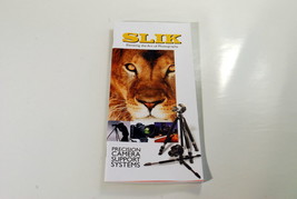 Slik Camera Support System Tripod Guide Brochure/ Catalog (EN) 7220032 - $6.79