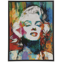Multi-Color Marilyn Monroe Wood Wall Decoration Home Decor Theater Room - £27.65 GBP