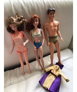 1966 New Barbie Doll Beach Cover Up, 1962 Mattel Midge Bikini , 1964 Ski... - £81.42 GBP