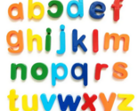 26 Kids Magnetic Learning Alphabet Letters, Plastic Fridge Magnets (lowe... - $10.85