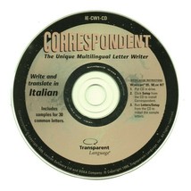 Correspondent - Write and Translate in Italian PC-CD Windows - NEW CD in SLEEVE - £3.14 GBP