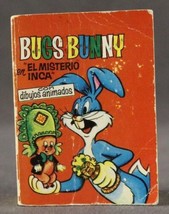 Vintage Warner Brothers BUGS BUNNY Looney Tunes Cartoon Mini Book in Spa... - $11.05