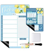 Lemon Magnetic Meal Planner | Weekly | Calendar &amp; Planners - $27.15 CAD