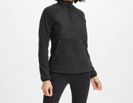 All in Motion Teen Girls Polartec Fleece Jacket Size L Black - £21.32 GBP