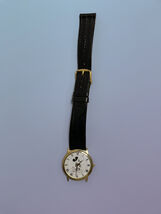 Disney Store Mickey Mouse Men's Dress Watch Leather Band - $49.99