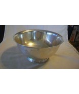 Vintage Silverplated Small Salad or Fruit Pedestal Serving Bowl - $36.00