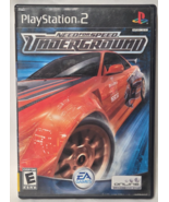 Need for Speed: Underground (Sony PlayStation 2, 2003) PS2 CIB - Tested - $450.21 MXN