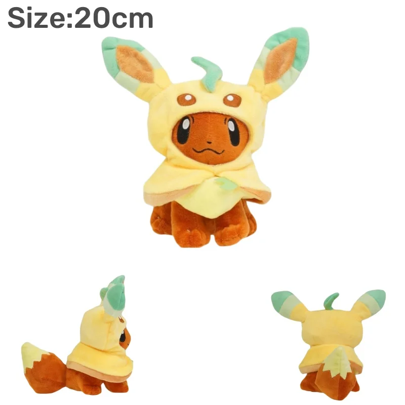 Eevee Cos Leafeon Plush – Perfect for Fans of Classic Pokémon - £23.98 GBP