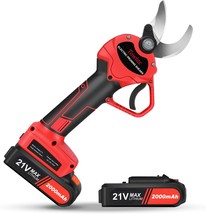 Electric Pruning Shears，Professional Cordless Tree Branch Pruner With 2Pcs - $77.99