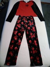 Genuine Girl by Oshkosh Girl Sz 7 Velour Holiday Shirt Pants Set Rose Th... - $12.99