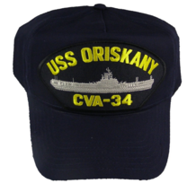 USS ORISKANY CVA-34 HAT CAP USN NAVY SHIP MIGHTY O ESSEX CLASS AIRCRAFT ... - £18.16 GBP
