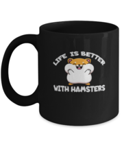 Coffee Mug Funny Life Is Better with Hamster  - £15.99 GBP