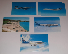 Olympic Airways Boeing Airplane Postcards 737-200 747-200B 727-200 Apoll... - £6.12 GBP