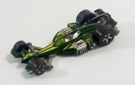 Hot Wheels 2009 Nitro Scorcher Green Race Car HW Designs Series Malaysia... - $1.77