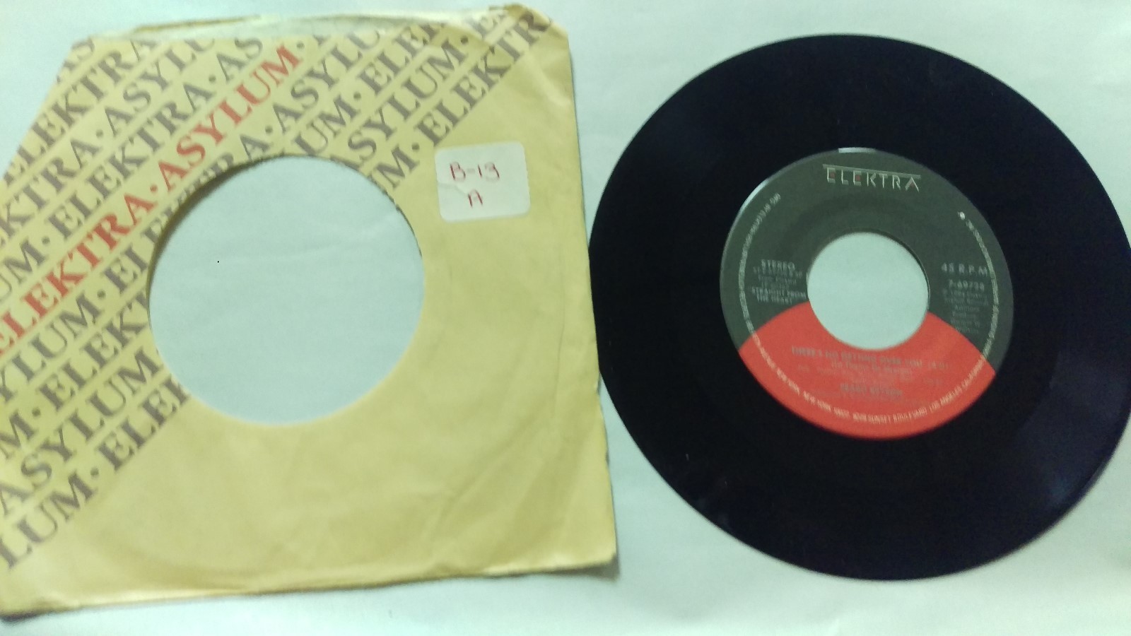 Peabo Bryson - There&#39;s No Getting Over You - Elektra - 45RPM Record Vinyl - $4.94
