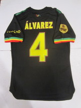 Edson Alvarez Ajax Amsterdam Match Slim Black Third Soccer Jersey 2021-2022 - £75.92 GBP