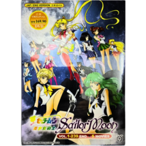 Anime Dvd Sailor Moon Sea 1-6 Vol.1-239 End + 5 Movie English Dubbed - £55.38 GBP