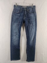 BKE Jake Straight Leg Denim Jeans 28S Blue Cotton Blend - $32.68