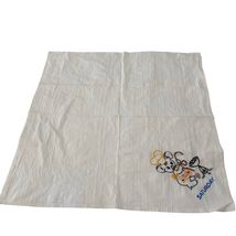 Embroidered Day of the Week Cotton Kitchen Towel Saturday Mouse Chef BBQ... - $9.90