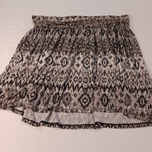 Lane Bryant Elastic Waist Ladies Women's Black & Gray Skirt Size 18/20 image 2