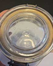 PER ALIMENTI ONLY GLASS MADE IN ITALY  SQUARE WITH LOCKING LID 1 1/2 image 3