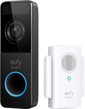 eufy Security, Video Doorbell (Battery-Powered) with Chime, 1080p - £82.20 GBP
