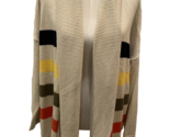 Talbots Woman Striped Open Cardigan Sweater Multicolored 2X - $37.99