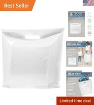 50 Pack Extra Large White Merchandise Bags 26" x 26" x 3 mil Thick - Die... - $95.55