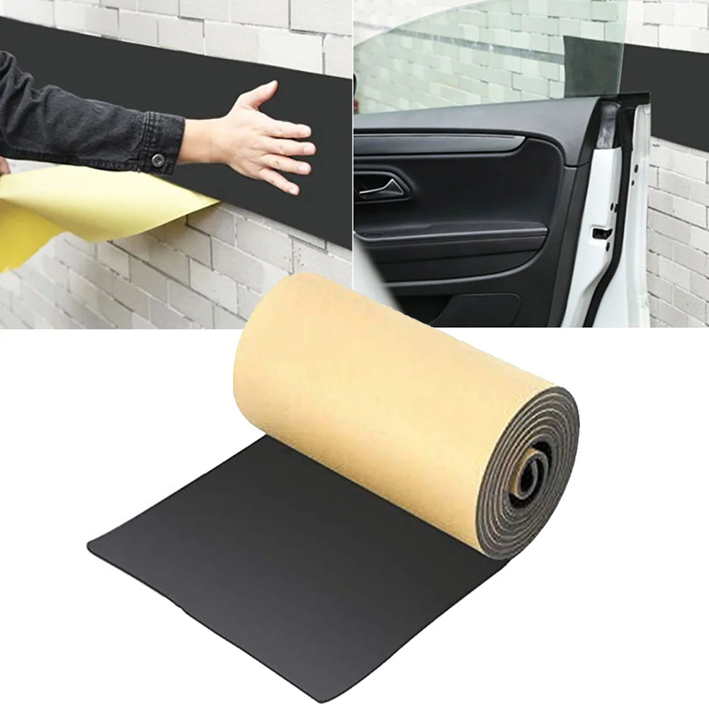 Car Door Protector Stickers 200x20cm 4MM Hot Sale Garage Rubber Wall Safety Gu - £12.76 GBP