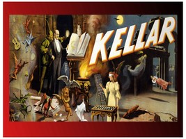 4398.Kellar.magician.demons.artist.music.board game.POSTER.decor Home Office art - £13.66 GBP+