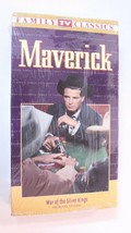 Maverick VHS Tape War Of The Silver Kings James Garner - £4.66 GBP
