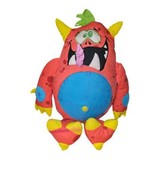 Doodle Monster 16” Plush Write On &amp; Wash Stuffed Toy 2005 Retro  - $9.50