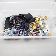 1 lb. Crafting Jewelry Lot, Parts, Harvest, Repurpose, Recycle, Craft Great Gift - £19.76 GBP