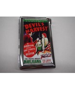 Vintage Devils Harvest Weed Cig Case With Built in Butane Lighter Kings ... - €33,06 EUR