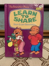 The Berenstain Bears Learn to Share by Jan Berenstain and Stan Berenstai... - £4.75 GBP