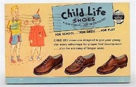 Child Life Shoes Advertising Postcard 1963 - £7.77 GBP