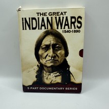 The Great Indian Wars 1540-1890 DVD 5 Part Documentary Series - £10.41 GBP