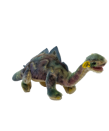 12" VINTAGE 1959 MOHAIR STEIFF GREEN BLUE DINOSAUR STEGOSAURUS STUFFED PLUSH - $316.66